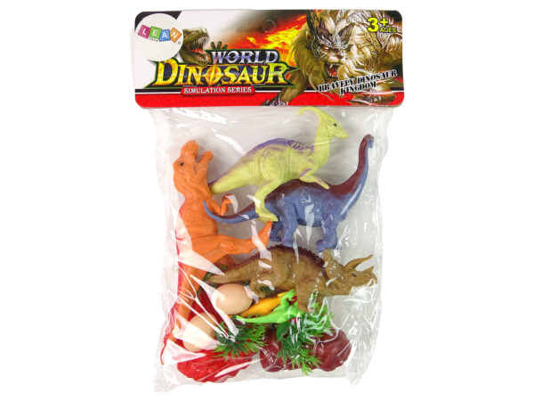 Set of Dinosaur Figures with Accessories 15 Pieces - Image 6