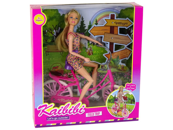 Doll on a Bicycle Pink - Image 5