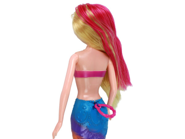 Children's Doll Rainbow Mermaid Magic Tail Soap Bubbles - Image 3