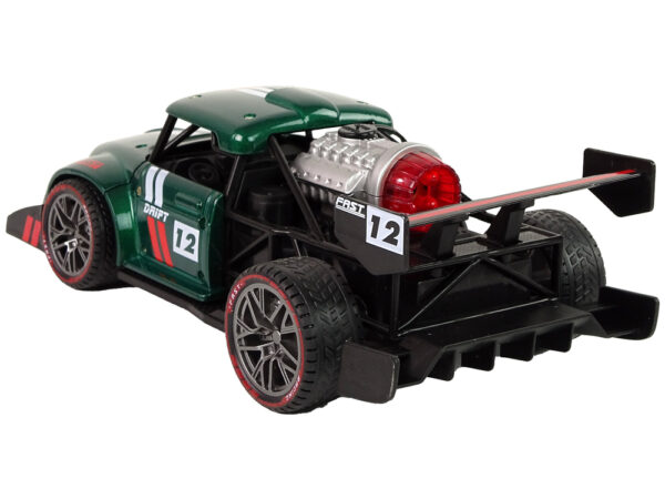 Auto na daljinsko upravljanje Sports Car R/C 1:16 - zeleni - Image 6