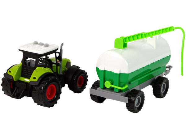 Tractor for Kids with Trailer Tank Car Farm - Image 4