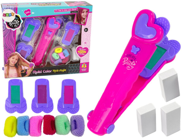 Hair Kit Hair Colouring Chalk Straightener For Kids