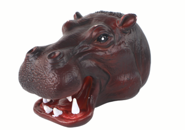 Animal Hippopotamus Hand Puppet - Image 3