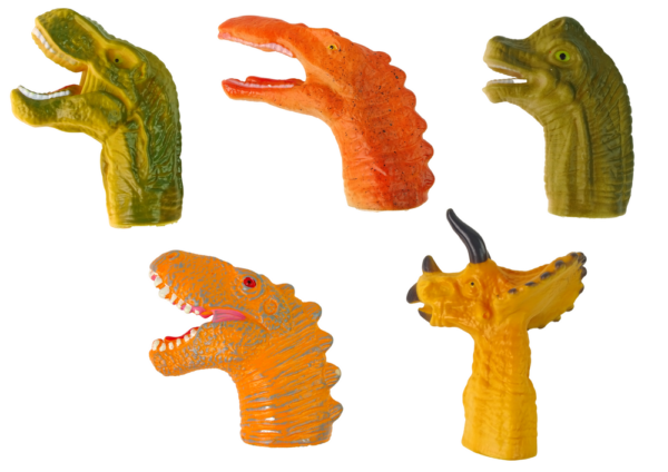 Finger Puppets Dinosaurs Animals 5 pcs. - Image 2