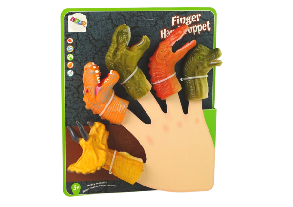 Finger Puppets Dinosaurs Animals 5 pcs. - Image 3