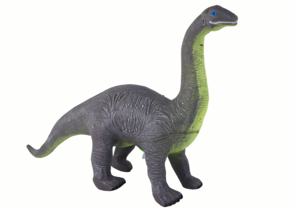 Large Figurine Dinosaur Brachiosaurus Sound Gray - Image 2