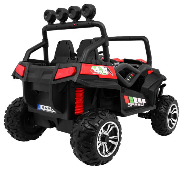 Buggy na akumulator Grand 4x4 LIFT - dvosjed - crveni - Image 8