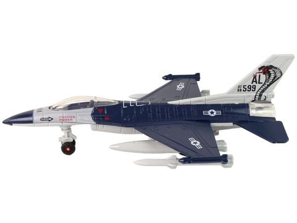 Airplane Friction Drive Lights Sounds 1:72 Navy - Image 5