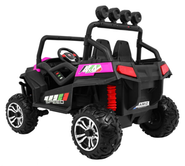 Buggy na akumulator Grand 4x4 LIFT STRONG - dvosjed - rozi - Image 5