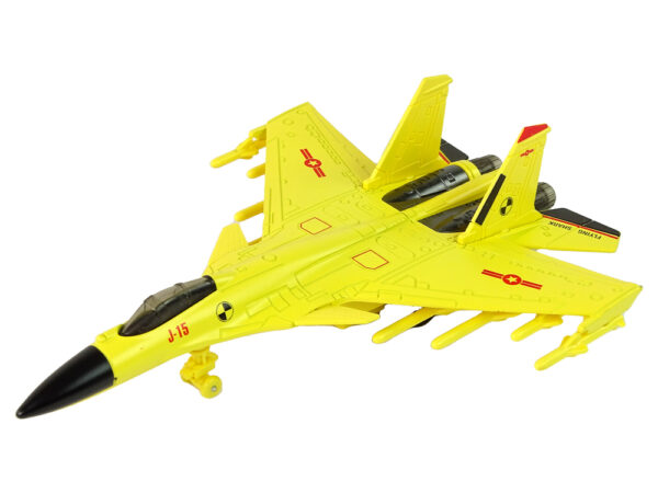 Yellow Friction Drive Fighter Plane 1:72 - Image 2