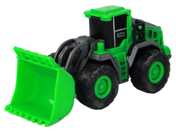 Farm Vehicle Set Green Tractors 4 Pieces - Image 2