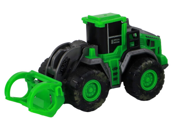 Farm Vehicle Set Green Tractors 4 Pieces - Image 3