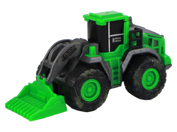 Farm Vehicle Set Green Tractors 4 Pieces - Image 4