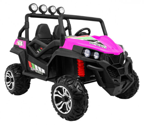 Buggy na akumulator Grand 4x4 LIFT STRONG - dvosjed - rozi - Image 10