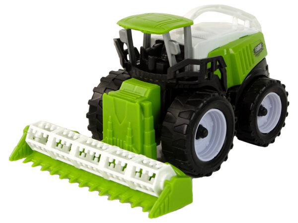 Farm Vehicle Set Green Tractors 4 Pieces - Image 5