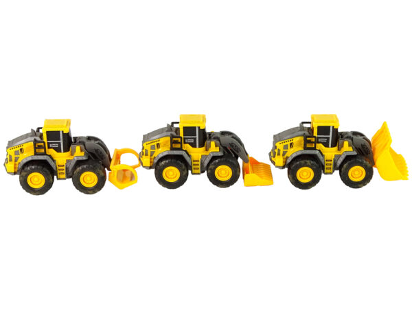 Set of Construction Vehicles 3 Yellow Models - Image 6