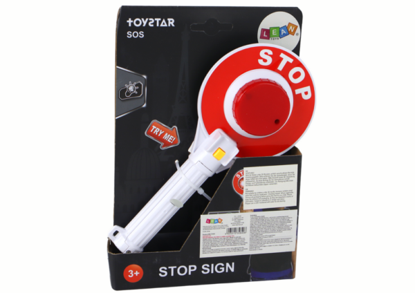 Police Lollipop For Children, Double-Sided Stop Light - Image 3