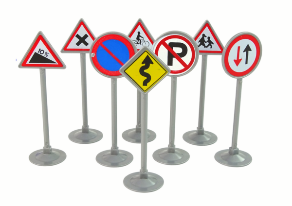 Set of Road Signs Lights Sounds 23 cm - Image 3