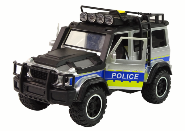 Off Road Police Car 1:14 Friction Drive - Image 2