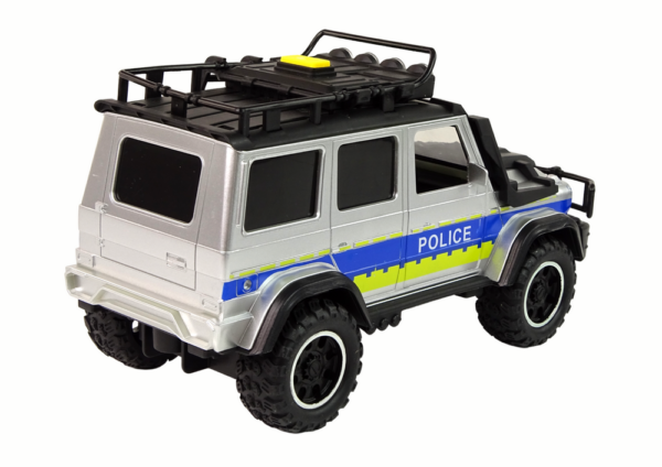 Off Road Police Car 1:14 Friction Drive - Image 3