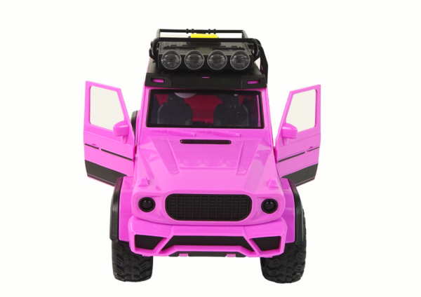 Off-Road Car 1:14 Friction Drive Pink - Image 2