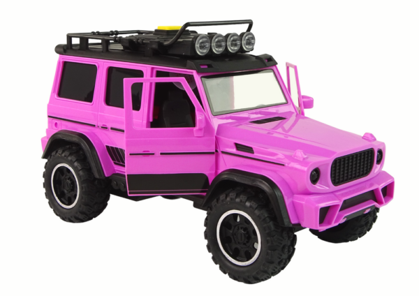 Off-Road Car 1:14 Friction Drive Pink - Image 3