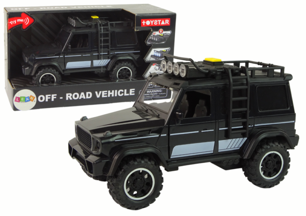 Off-Road Car 1:14 Friction Drive Black