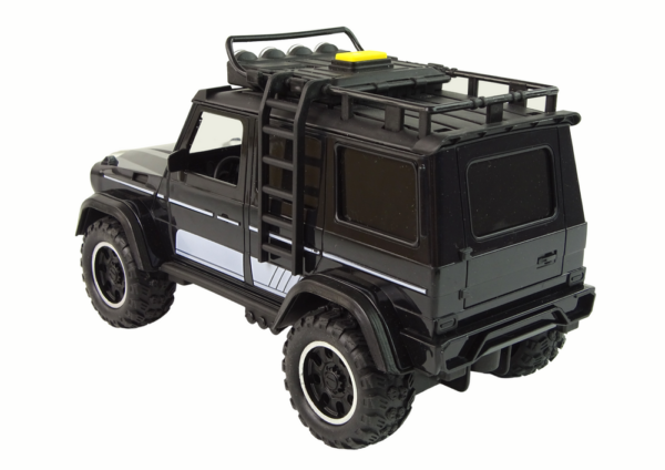 Off-Road Car 1:14 Friction Drive Black - Image 4