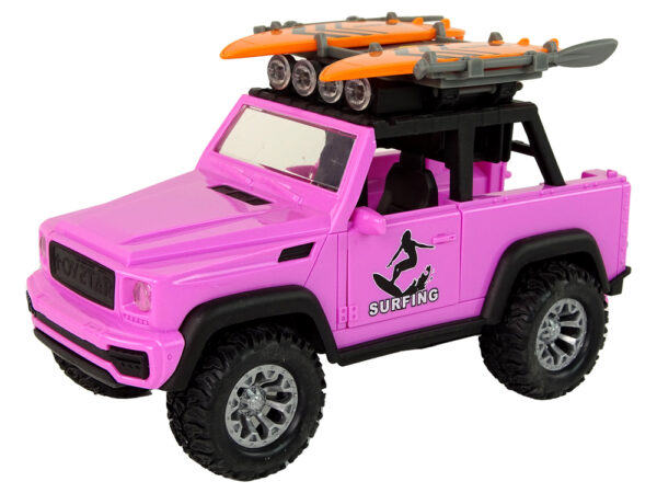 Off-Road Car 1:14 Friction Drive Pink Surfing - Image 2