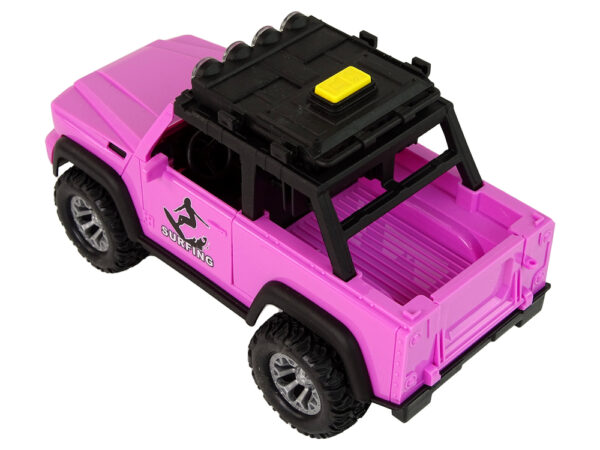 Off-Road Car 1:14 Friction Drive Pink Surfing - Image 3