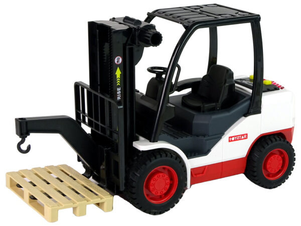 Forklift Truck Moving Fork Pallet. - Image 2