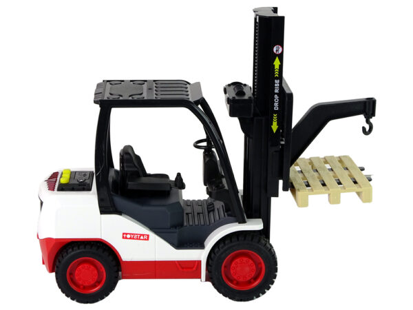 Forklift Truck Moving Fork Pallet. - Image 4