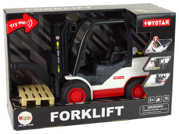 Forklift Truck Moving Fork Pallet. - Image 7