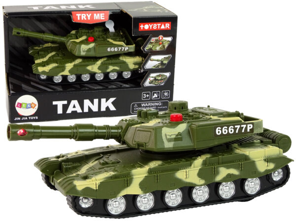 Military Tank Friction Drive Sound Light