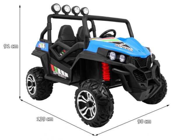 Buggy na akumulator Grand 4x4 LIFT STRONG - dvosjed - plavi - Image 2