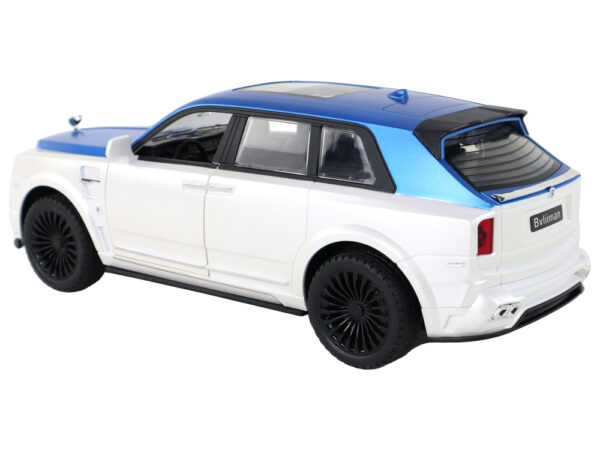 Car R/C 1:20 White and Blue Remote Controlled - Image 3