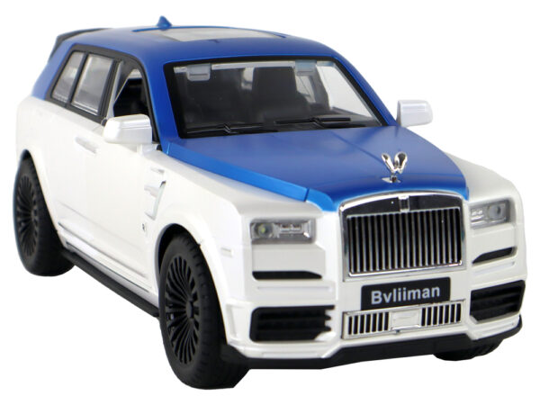 Car R/C 1:20 White and Blue Remote Controlled - Image 7