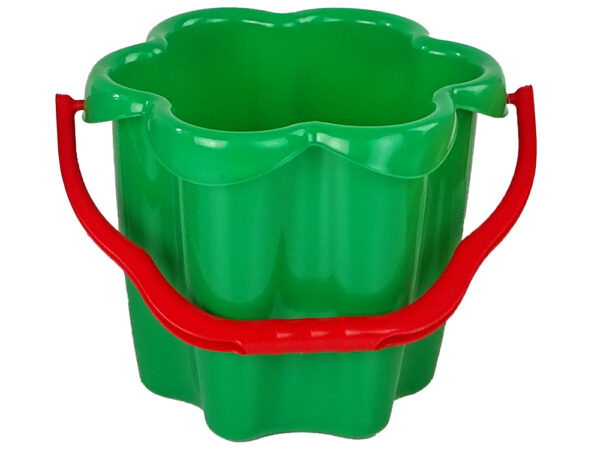 Sand bucket "Flower" Green