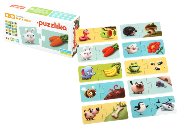 'My Food' puzzle Animals 12992