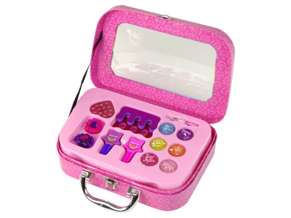 Makeup and Nail Set in Suitcase Pink - Image 3