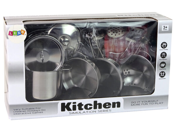 A set of pots and kitchen accessories for children - Image 3