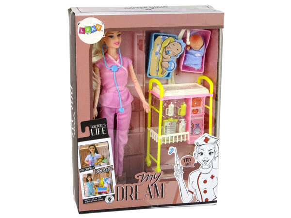 Children's Doll Doctor Long Hair Accessories - Image 6