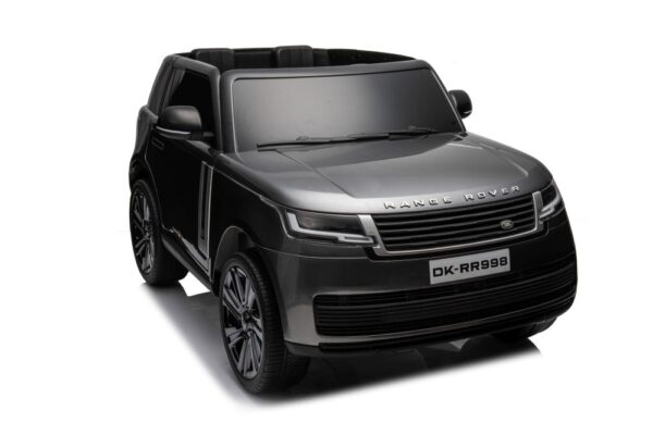 Licencirani auto na akumulator Range Rover DK-RR998 - sivi/lakirani - Image 3