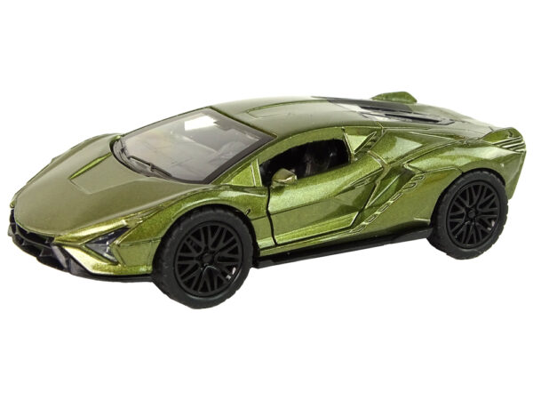 Resorak Vehicle 1:36 Friction Drive Lights Sounds Green - Image 2