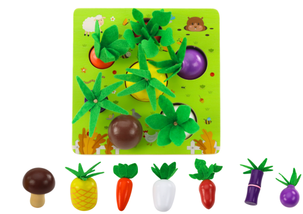 Wooden Carrots Memory Game - Image 2