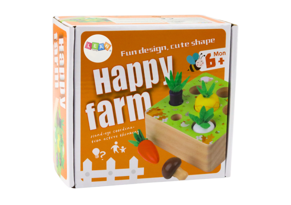 Wooden Carrots Memory Game - Image 3