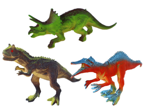 Set of 6 Dinosaur Figures and Accessories - Image 2