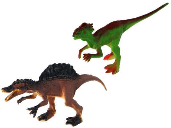 Set of 6 Dinosaur Figures and Accessories - Image 3