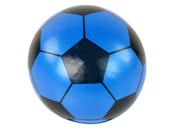 Ball Blue Black Rubber Large 23 cm Light