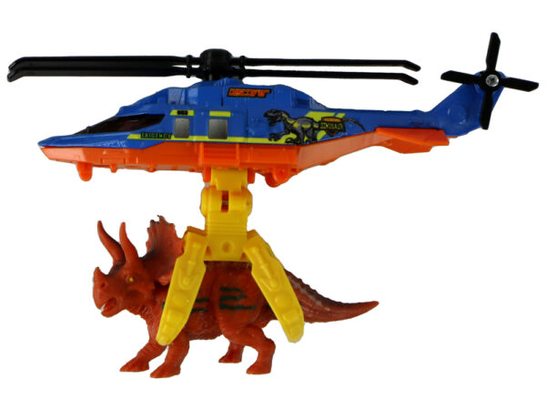 Helicopter Dinosaurs Vehicle Set 6 Colorful Pcs - Image 5